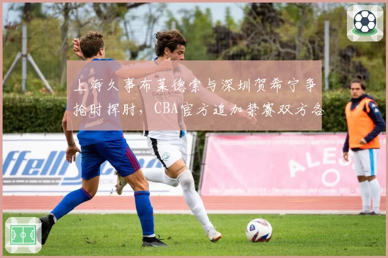 上海久事布莱德索与深圳贺希宁争抢时挥肘，CBA官方追加禁赛双方各一场